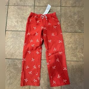Women Pajama Pants with Bow Print